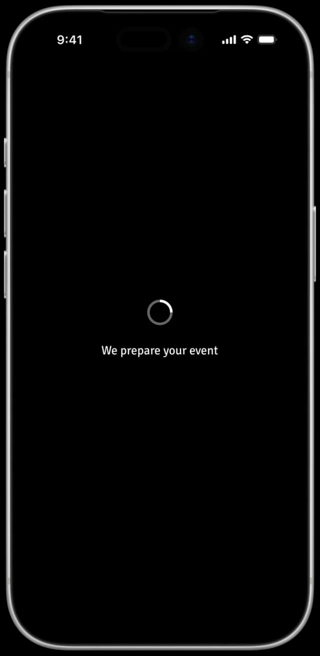 Momento event creation preview